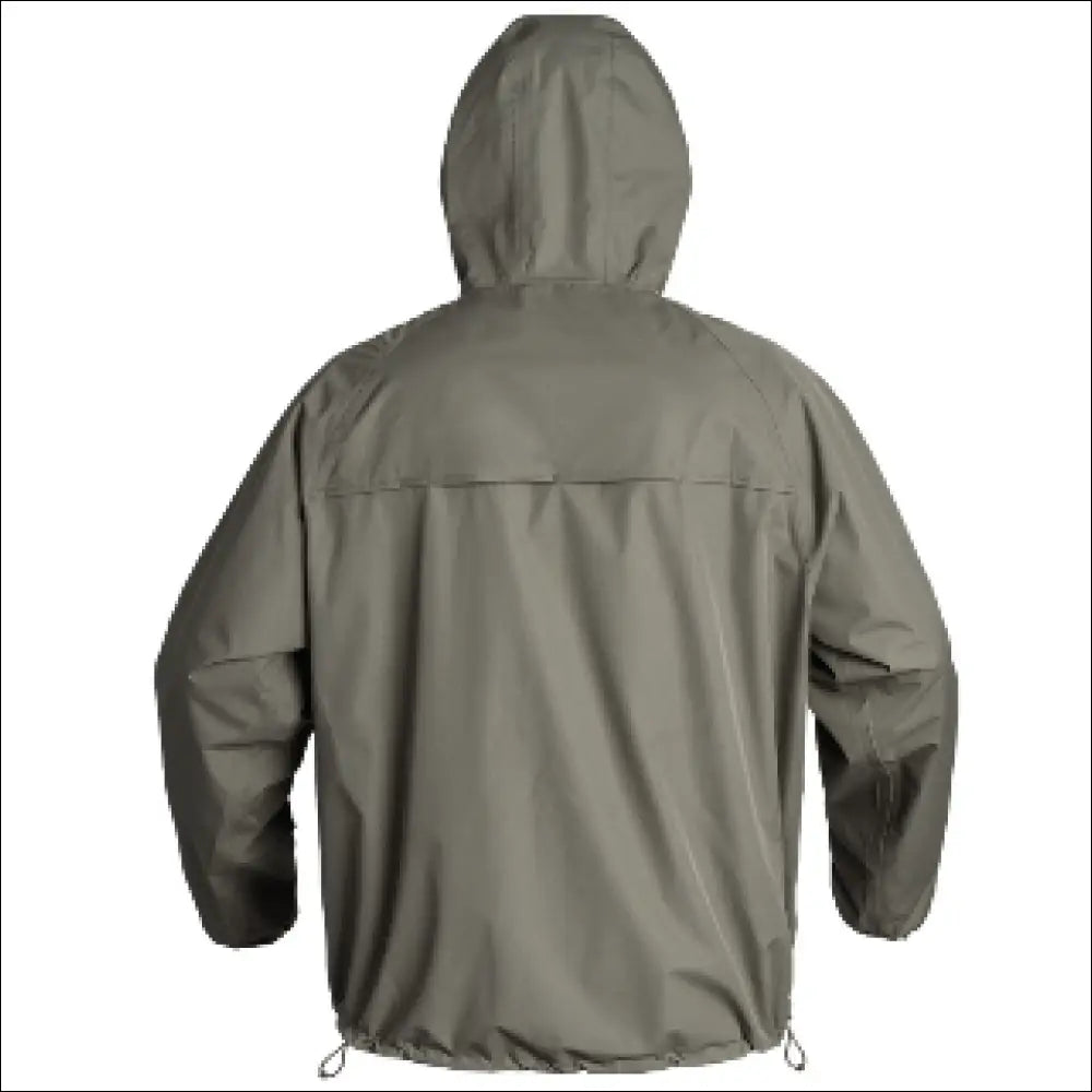 Olivgrüne Regenjacke Regen Jacke mit Lightshell Rain Protect