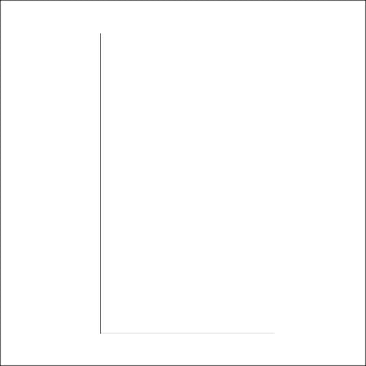 Minimalistische schwarze senkrechte Linie auf weißem Hintergrund, Hultafors-Ekelund 0,85