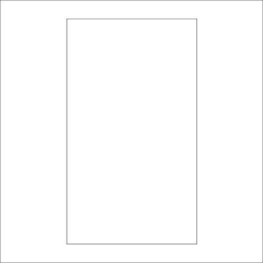 Minimalistischer schwarzer Hultån Beil Rahmen, modern und clean