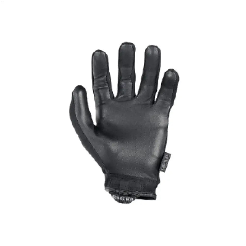 Mechanix Wear Polizeihandschuh RECON covert schwarzer Leder-Taktikhandschuh