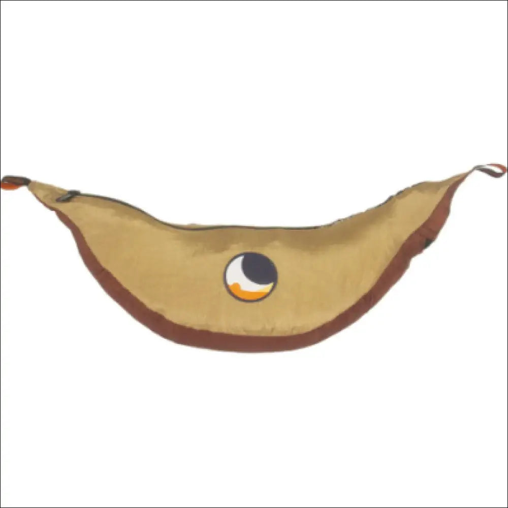 Original Hängematte: Tan braune Plüsch-Bananen Fanny Pack mit Auge